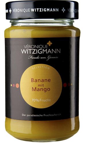 Banane mit Mango, Fruchtaufstrich, Véronique Witzigmann, 225g