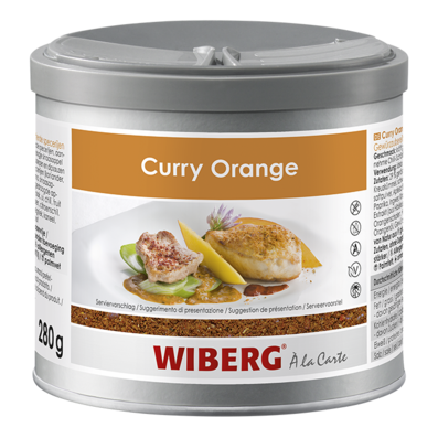 Wiberg Curry-Orange Gewürzzubereitung mit gerösteten Gewürzen, vegan, 280g