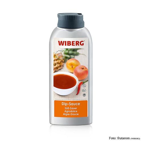 WIBERG Dip-Sauce Süß-Sauer, fruchtige Aprikose mit Chilinote, 695 ml