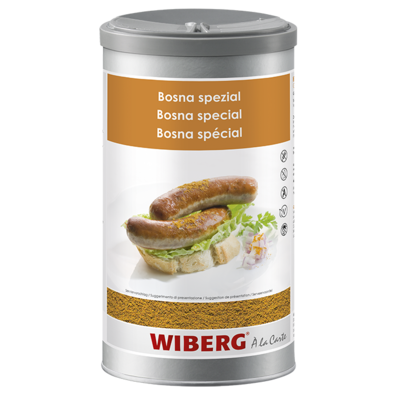 Wiberg Bosna Spezial, Gewürzmischung, vegan, 480g