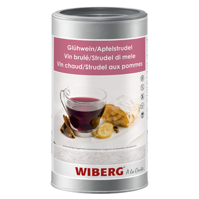 WIBERG Glühwein / Apfelstrudel Aroma-Zubereitung, vegan, 1,03 kg