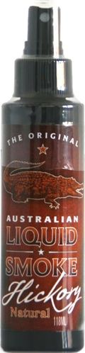 Australian Liquid Smoke Hickory Natural, Flüssigrauchspray, The Original, 118 ml