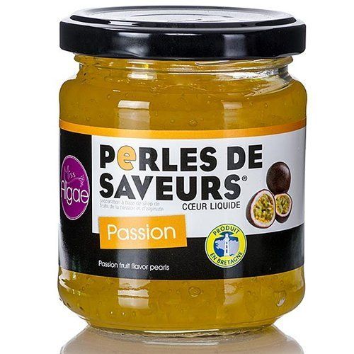 Globe Fruchtkaviar "Passions/Maracuja", Perlgrösse 5mm, Spherical, Les Perles de Saveurs, 200g