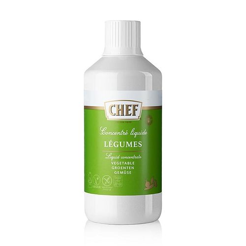 CHEF Premium Konzentrat - Gemüsefond, flüssig, für ca.34 Liter, 1 l