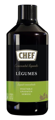 CHEF Premium Konzentrat - Gemüsefond, flüssig, für ca.34 Liter, 1 l