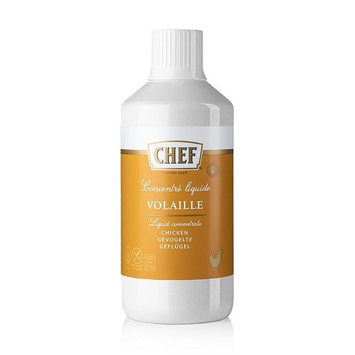 CHEF Premium Konzentrat - Geflügelfond, flüssig, für ca. 34 Liter, 1 l