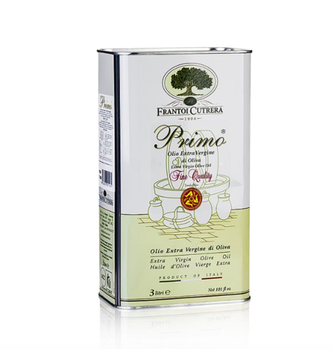 Frantoi Cutrera "Primo", Olivenöl Extra Vergine, 100% Tonda Iblea, 3 l