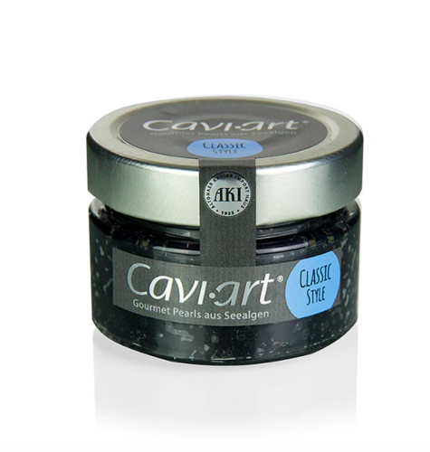 Cavi-Art® Algen-Kaviar, schwarz, Classic Style, 100g