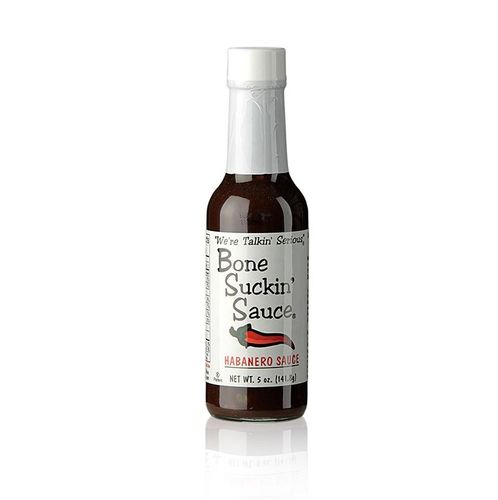 Bone Suckin ´   Sauce Habanero BBQ Sauce (Hiccuppin-Hot), Ford´s Food, 147 ml