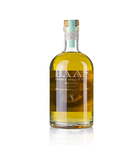 Single Malt Whisky Uerige Baas, 5 Jahre, American Oak, 42,5% vol., Düsseldorf, 500 ml