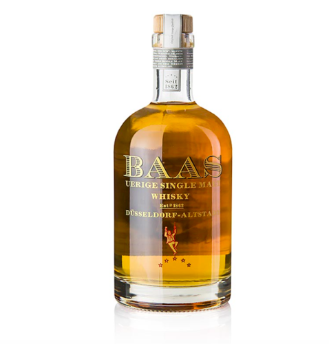 Single Malt Whisky Uerige Baas, 7 Jahre, Sherry Fass, 48,2% vol., Düsseldorf, 500 ml