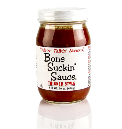 Bone Suckin ´   Sauce Regular, BBQ Sauce (dickflüssig), Ford´s Food, 473 ml