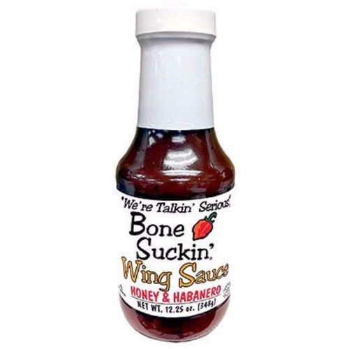 Bone Suckin ´   Chicken Wing Sauce - Honey-Habanero, 362 ml