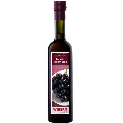 Wiberg Rotwein Balsam-Essig, 6% Säure, 500 ml