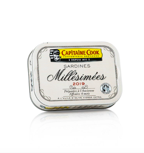 Sardinen, in Olivenöl, Jahrgang 2019, Frankreich, Capitaine Cook, 115 g