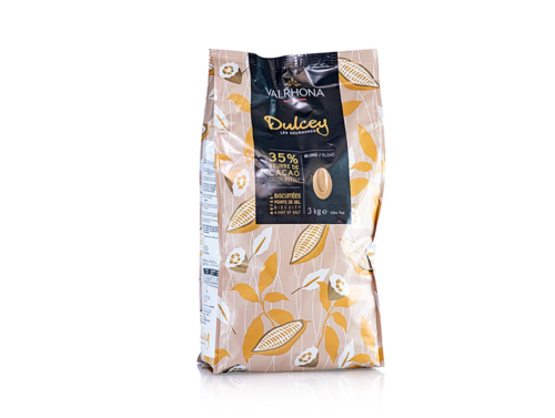 Dulcey, blonde Couverture, Callets, 32% Kakao, Valrhona, 3 kg
