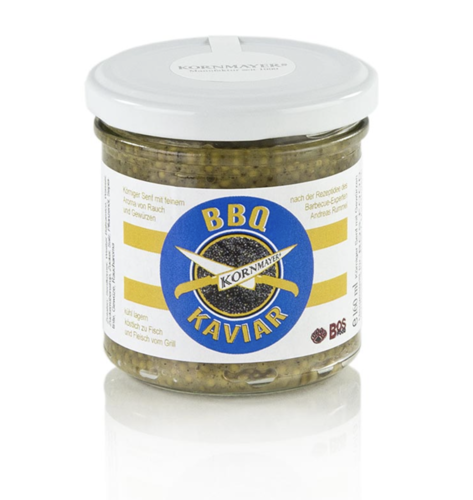 Kornmayer - BBQ-Kaviar (Senf), aus schwarzen Senfkörnern, 160 ml