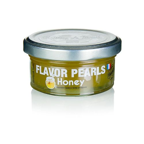 Globe Würzkaviar "Honig", Perlgrösse 5 mm Spherical, Les Perles des Saveurs, 50 g