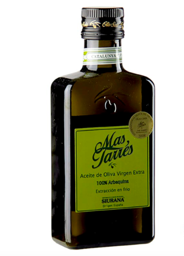 Oliva Verde "Mas Tarrés", Olivenöl Extra Virgen, Arbequina Oliven, DOP Siurana, 250ml