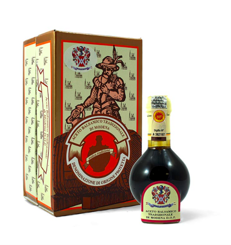 Aceto Balsamico Tradizionale DOP Affinato, 12 Jahre, Geschenkbox, Malpighi, 100 ml