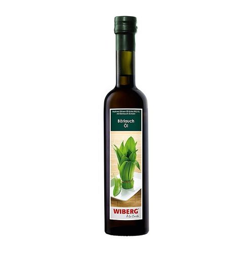 Wiberg Bärlauchöl, kaltgepresst, Natives Olivenöl Extra mit Bärlauchextrakt, 500 ml