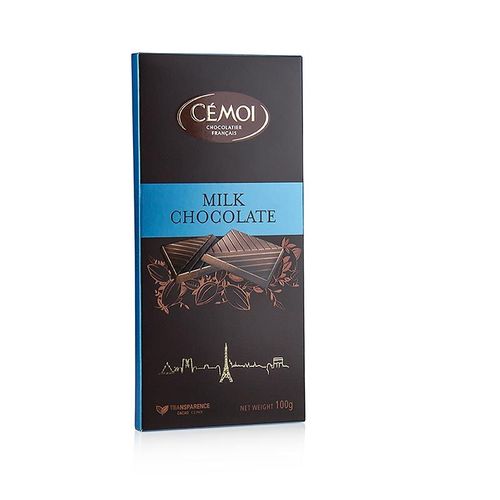 Schokoladen Tafel - Vollmilch 34% Kakao, Cémoi, 100 g
