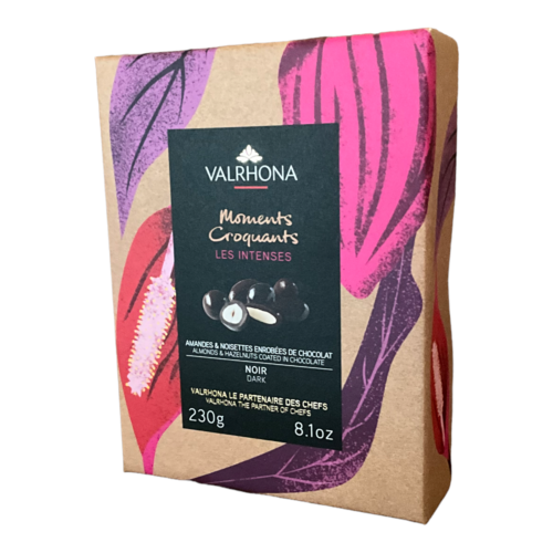 Valrhona Equinoxe Kugel, Mandeln & Haselnuss in Bitterschokokolade), 230 g