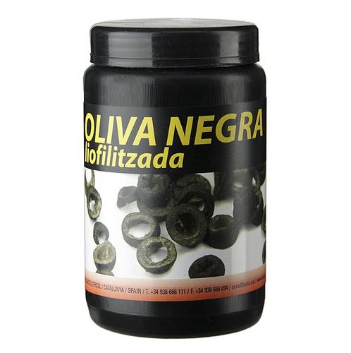Sosa Gefriergetrocknete Oliven, schwarz, in Scheiben geschnitten (38114), 75 g