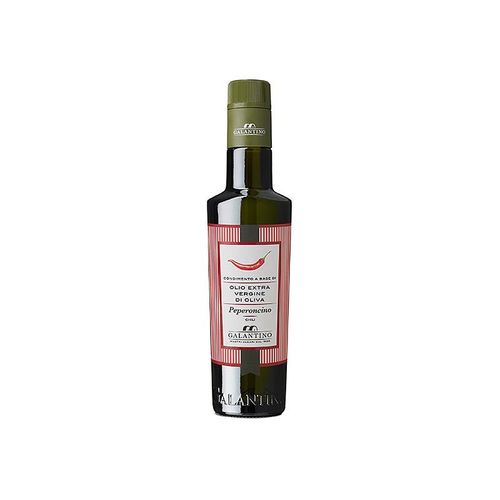 Olivenöl Extra Vergine mit Peperoni - Pepperolio, Galantino, 250 ml