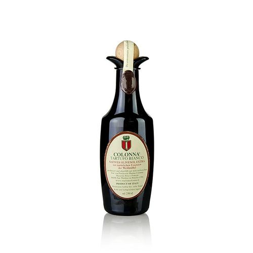 Olivenöl Extra Vergine mit weißer Trüffel-Aroma (Trüffelöl), M. Colonna, 250 ml