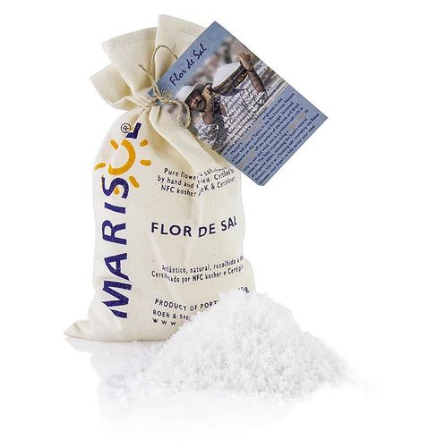 Flor de Sal - Die Salzblume, Marisol®, CERTIPLANET-,Kosher-zert., vegan, 100 g