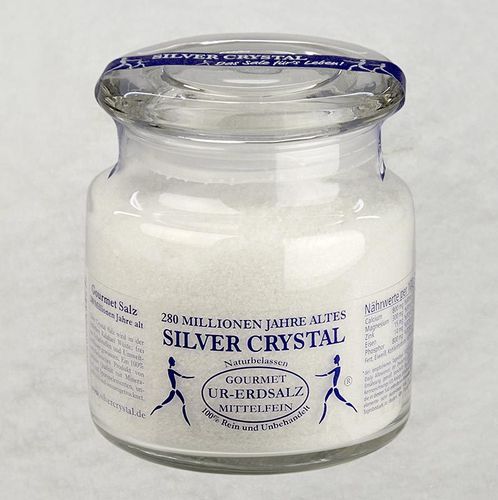 Silver Crystal Salz aus der Kalahari, mittelfein, 640 g
