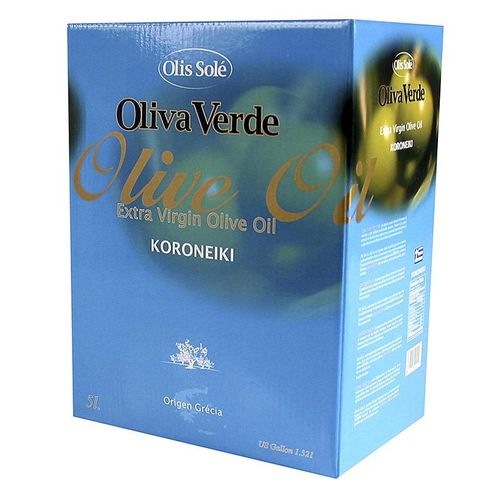 Natives Olivenöl Extra, Oliva Verde, aus Koroneiki Oliven, Peloponnes, 5 l