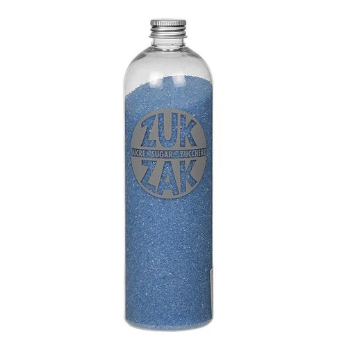Farbiger Kristallzucker - ZUK ZAK, türkis, 450 g