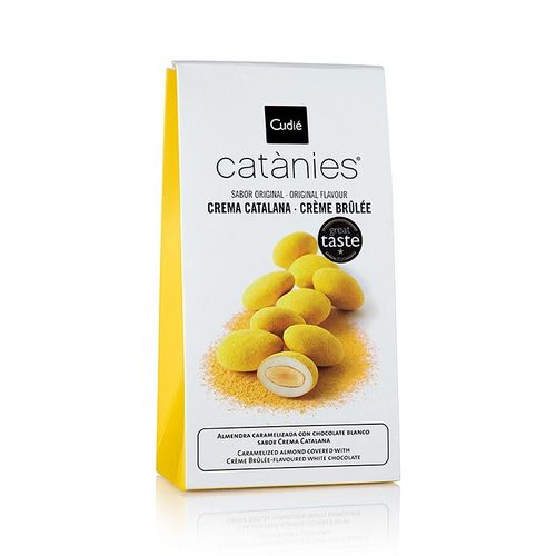 Catanies Crême Brûlée, span. Mandeln in Creme Brulee/Crema Catalan, Cudies, 80 g