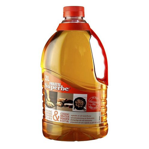 Frilette Superbe - Pflanzenöl mit Butteraroma, zum Backen und Braten, 2 l