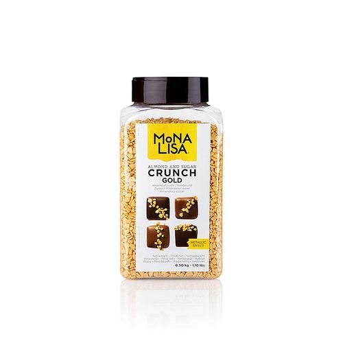 Almond &amp; Sugar Crunch - Gold, Mona Lisa, Callebaut, 500 g