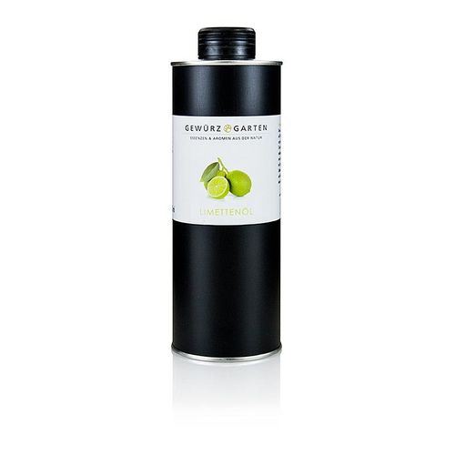 Gewürzgarten Limettenöl in nativem Olivenöl extra, 500 ml